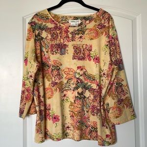 Coldwater Creek Print Knit Top